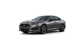 Front facing view of TLX Aspec Trim / Vue vers l’avant d’une TLX A-Spec