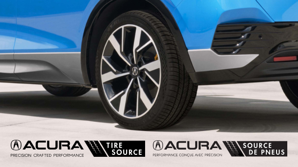 Medium closeup of wheel on blue ZDX.